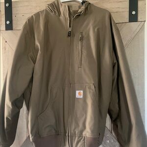 Carhartt Brown Performance Jacket with Hood